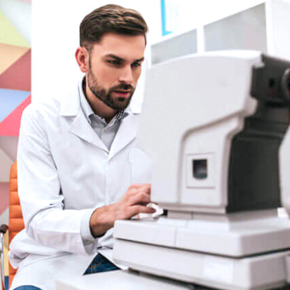 optometrist in Frederick Research Park